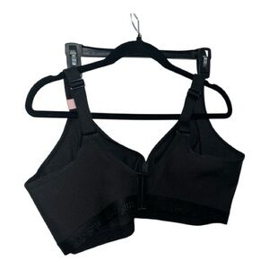 Cacique Cotton No-Wire Bra 46DDD Black Full Coverage NWT